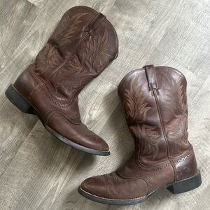 Women's Ariat Heritage Stockman Western Boots Size 9